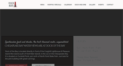 Desktop Screenshot of dockofthebay.net
